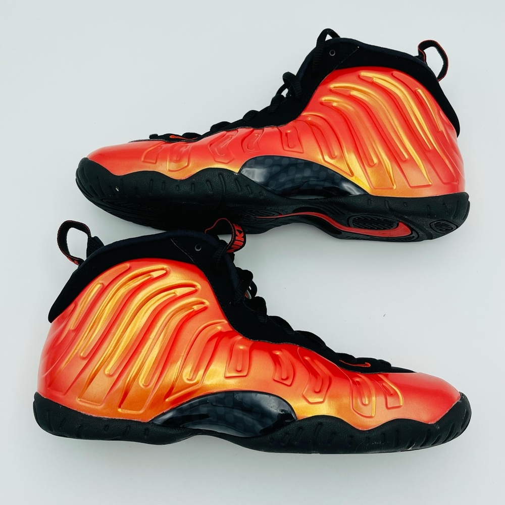 Nike Little Posite One (GS) Habanero Red Size 6.5Y
